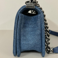 Bolsa Chanel Boy Denim