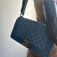Bolsa Chanel Boy Denim