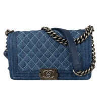 Bolsa Chanel Boy Denim
