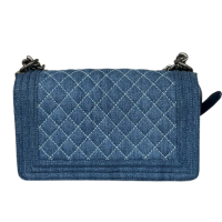Bolsa Chanel Boy Denim