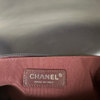 Bolsa Chanel Boy Medium Azul Marinho