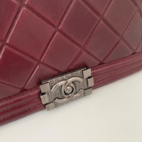 Bolsa Chanel Boy Medium Paris-Salzburg Marsala