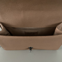 Bolsa Chanel Boy Medium Caramelo 