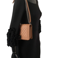 Bolsa Chanel Boy Medium Caramelo 