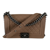 Bolsa Chanel Boy Medium Caramelo 