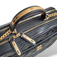 Bolsa Chanel CC Bowling Preta