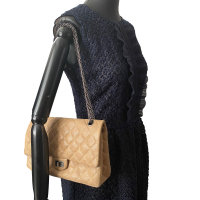 Bolsa Chanel Clássica Suede Bege