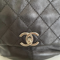 Bolsa Chanel Couro Preta