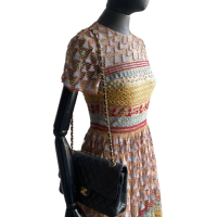 Bolsa Chanel Double Flap Medium Caviar Preta