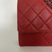 Bolsa Chanel 2.55 Paris Byzance Calfskin Vermelha 