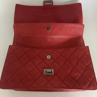 Bolsa Chanel 2.55 Paris Byzance Calfskin Vermelha 