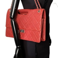 Bolsa Chanel 2.55 Paris Byzance Calfskin Vermelha 