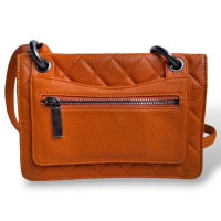 Bolsa Chanel Laranja Retro Class