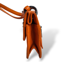 Bolsa Chanel Laranja Retro Class