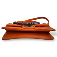 Bolsa Chanel Laranja Retro Class