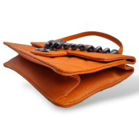 Bolsa Chanel Laranja Retro Class