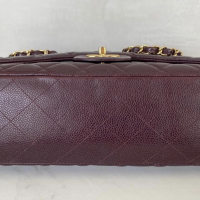 Bolsa Chanel Maxi Double Flap Vinho