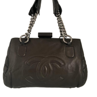 Bolsa Chanel Perfect Day Couro Preta