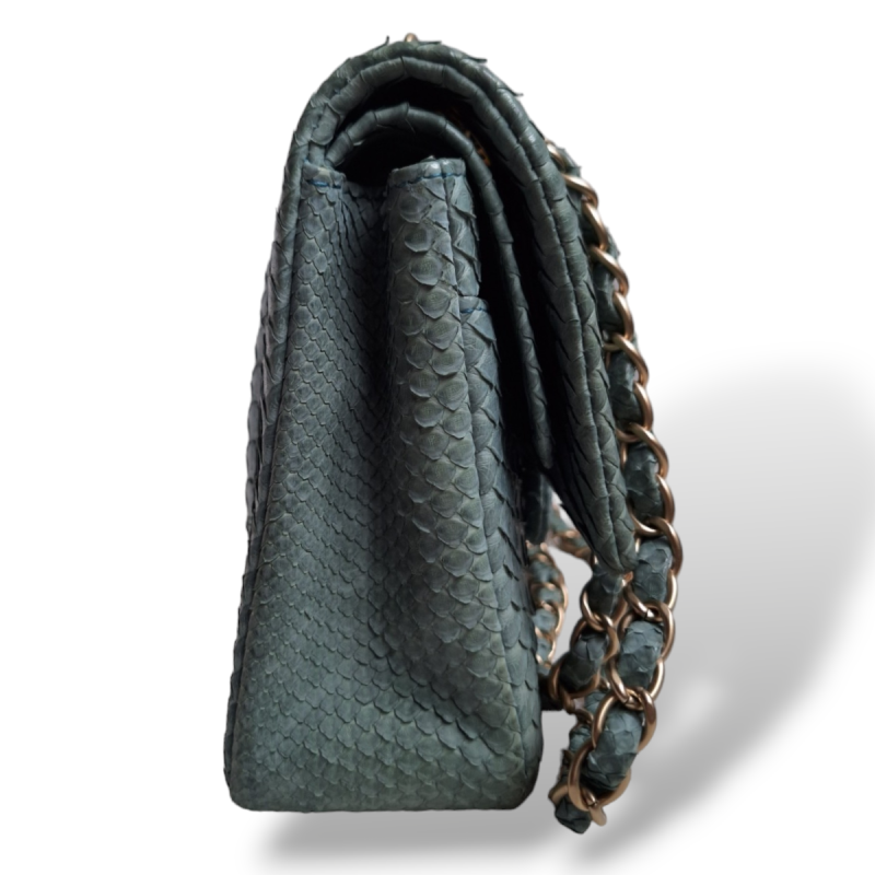 Bolsa Chanel Python Verde Bolsa Chanel Python Verde