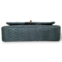 Bolsa Chanel Python Verde