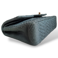 Bolsa Chanel Python Verde