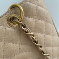 Bolsa Chanel Shopper Bege