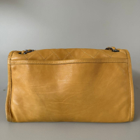 Bolsa Chanel Shoulder Couro Caramelo