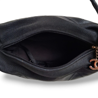 Bolsa Chanel Shoulder Preta