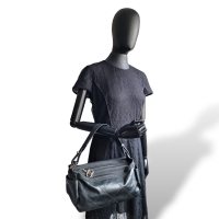 Bolsa Chanel Shoulder Preta