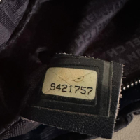 Bolsa Chanel Veludo e Cetim Azul Marinho