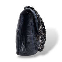 Bolsa Chanel Vintage Azul Marinho