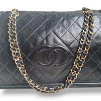 Bolsa Chanel Vintage Preta
