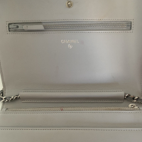 Bolsa Chanel Woc Cinza