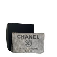Bolsa Chanel Woc Cinza