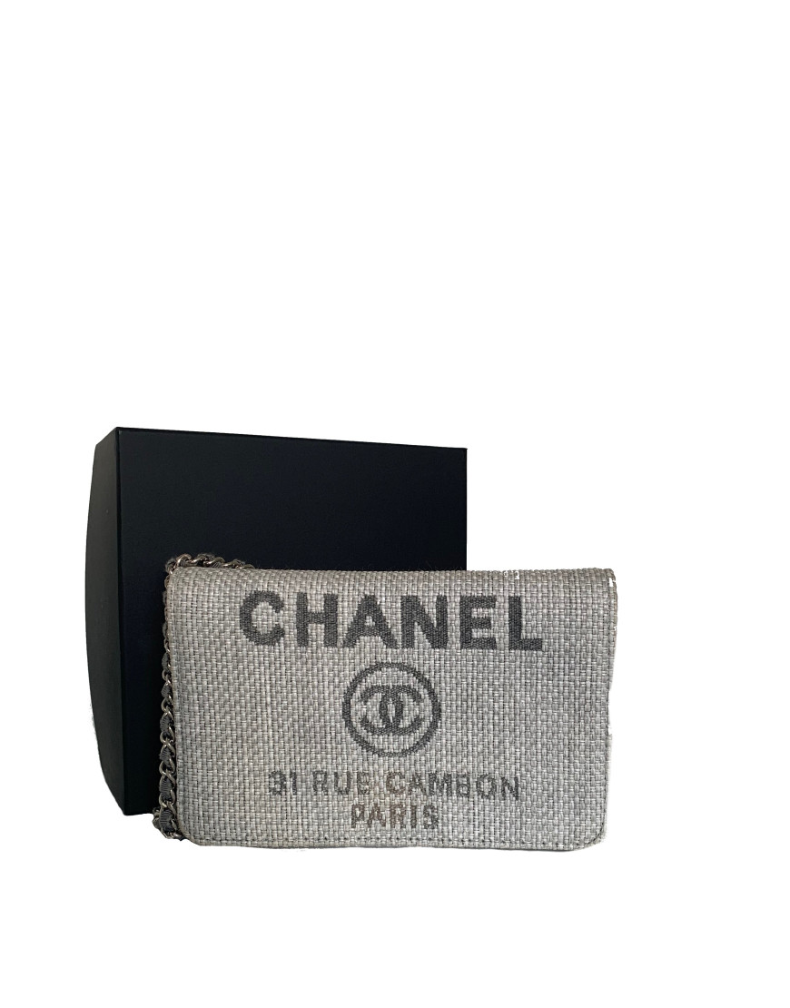 Bolsa Chanel Lambskin Paris Byzance Vermelha