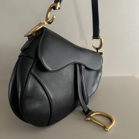 Bolsa Chiristian Dior Saddle Preta