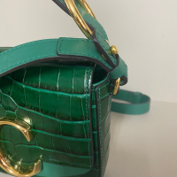 Bolsa Chloé C Mini Verde