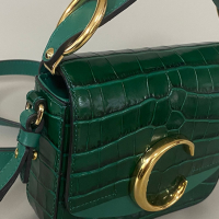 Bolsa Chloé C Mini Verde