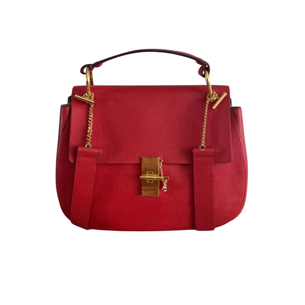Bolsa Chloé Drew Vermelha
