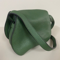 Bolsa Chloé Marcie Crossbody Couro Verde