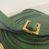 Bolsa Chloé Marcie Crossbody Couro Verde