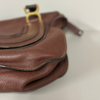 Bolsa Chloé Marcie Hobo Large Caramelo