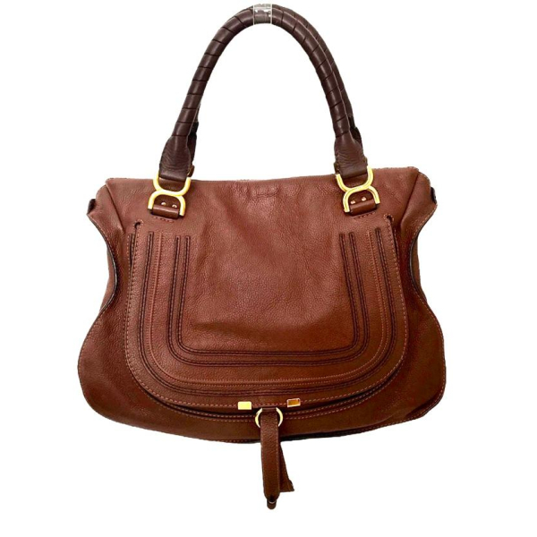 Bolsa Chloé Marcie Hobo Large Caramelo