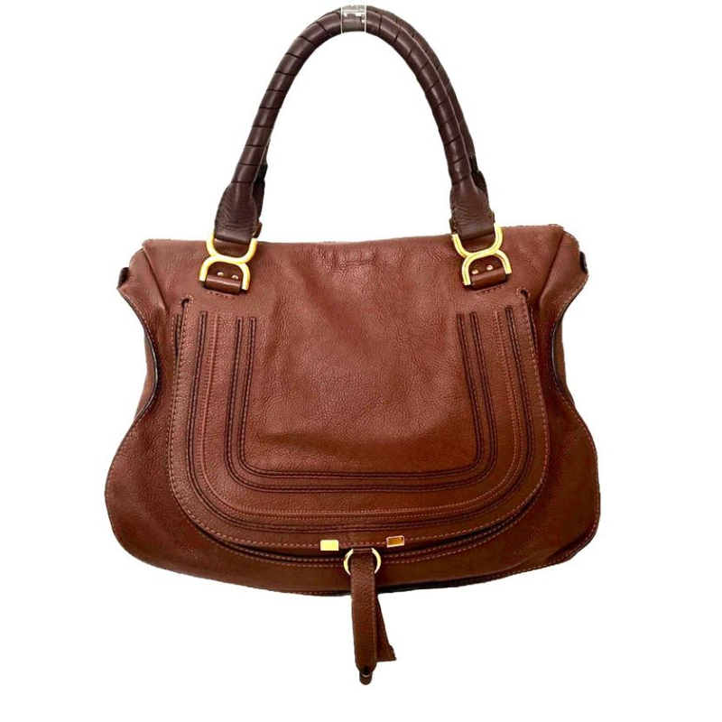 Bolsa Chloé Marcie Hobo Large Caramelo