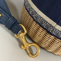 Bolsa Christian Dior Bucket Wicker