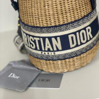 Bolsa Christian Dior Bucket Wicker