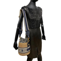 Bolsa Christian Dior Bucket Wicker