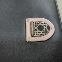 Bolsa Christian Dior Diorama Pink Desert Preta 