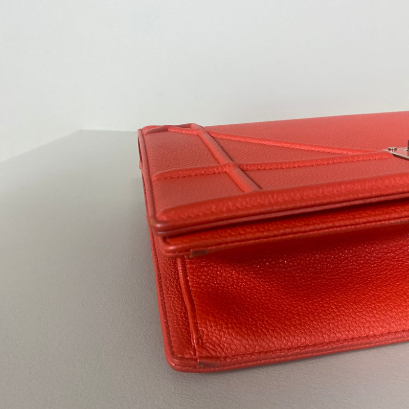 Bolsa Christian Dior Diorama Vermelha