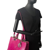 Bolsa Christian Dior Dioríssimo Croco Rosa - PREÇO SOB CONSULTA